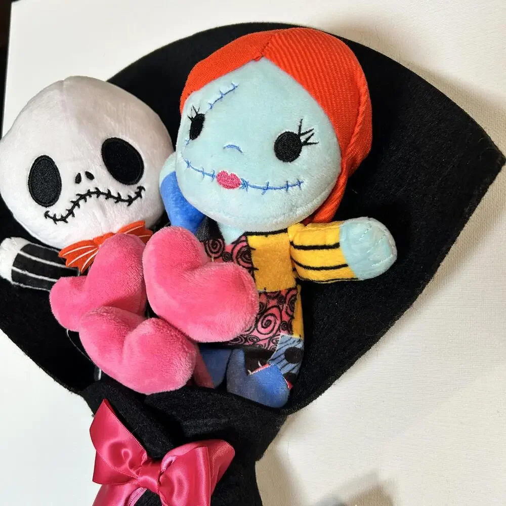 Disney The Nightmare Before Christmas Jack and‎ Sally Plush Bouquet